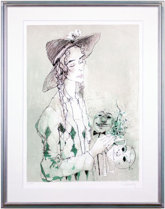 ジャン・ジャンセン 大判 リトグラフ 絵画 美術 芸術 額装 美術品 アート h-197-4.jpg