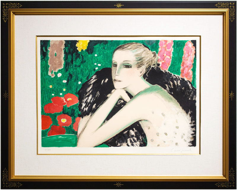 ジャンセン石版画リトグラフ Jean Jansem ジャン・ジャンセン リトグラフ 版画 | さくら堂
