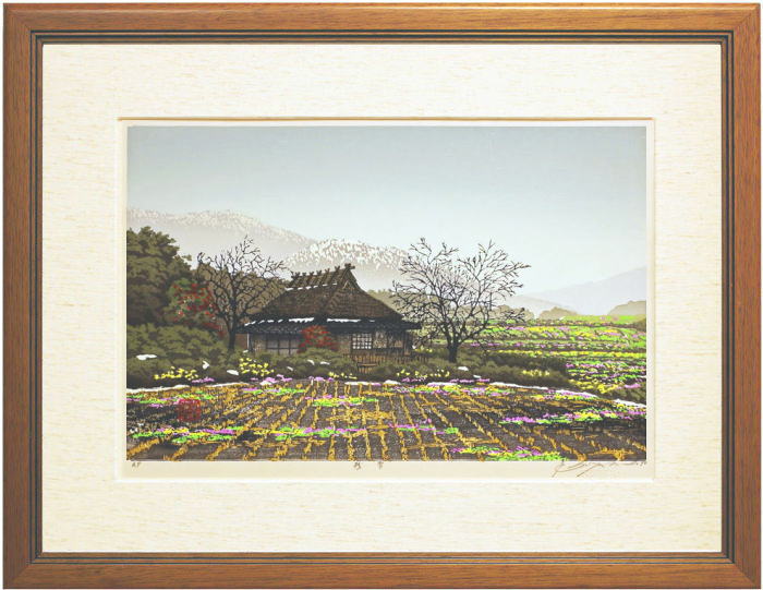 絵画・額縁・版画・山家 久幸・新品未使用・雪どけの流れ・美術品・インテリア・雑貨 imgrc0082353290.jpg
