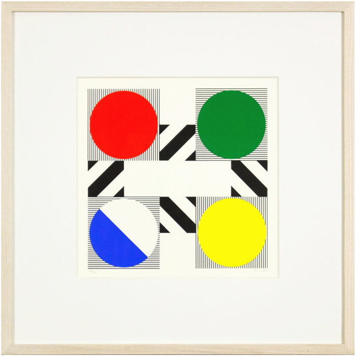 楽天市場】菅井 汲 「 crossing 4 」 シルクスクリーン 版画
