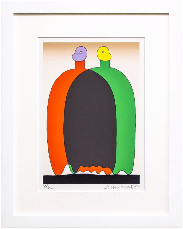 楽天市場】熊谷守一 「 鬼百合に揚羽蝶 」 シルクスクリーン 版画