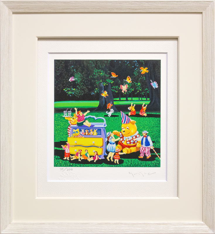 ヒロ・ヤマガタ 山形博導 「 ハミルトン家の日々 バタフライ 」 シルクスクリーン 版画 【中古】｜内田画廊