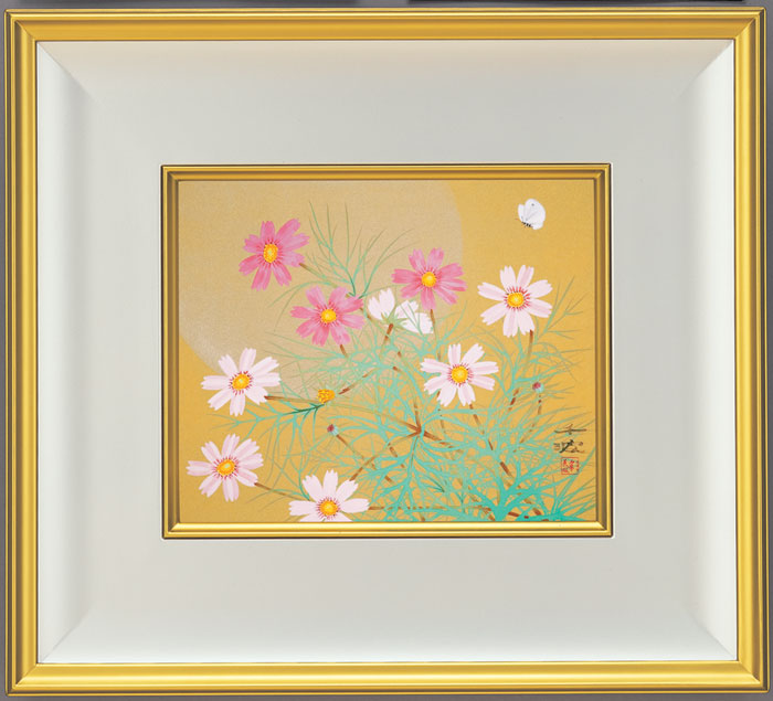 楽天市場】中島千波 「 石割櫻 」 彩美版方式 複製画 : 内田画廊