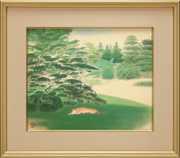✨白孔雀 花鳥 上村松篁　全8枚✨ 上村松篁《白孔雀》高級複製画のご紹介。 | ウェブマガジン