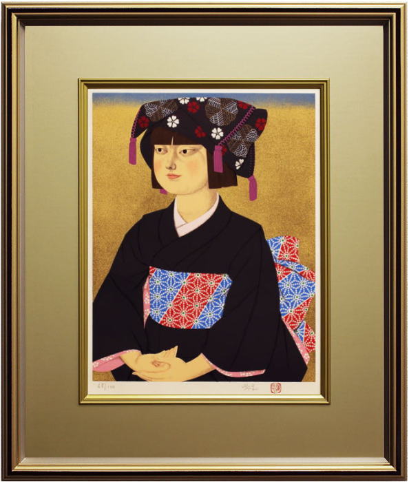 森田曠平【美人画】　【春夏秋冬-秋】lithograph 99限定 森田曠平【美人画】 【春夏秋冬-夏】lithograph 99限定 日本画の150年