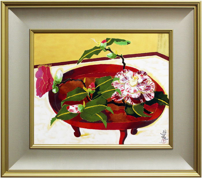 小倉遊亀  花菖蒲 小倉遊亀 花菖蒲 | 絵画など美術品の販売と買取 | 東京・銀座