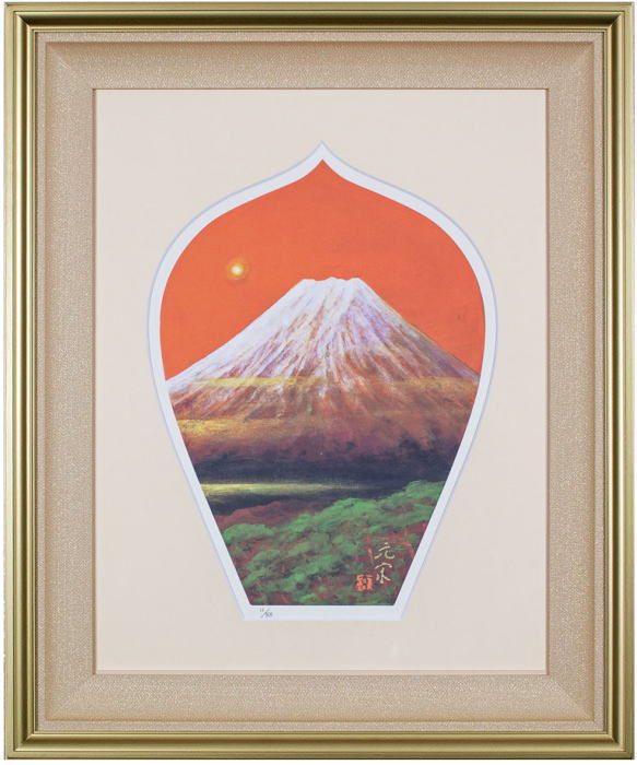 楽天市場】福王寺法林 「大椿」散華 木版画 【新古品】 : 内田画廊