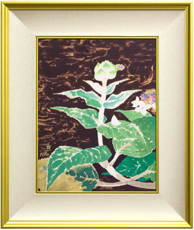 小倉遊亀　リトグラフ「花菖蒲」 楽天市場】小倉遊亀 「 花菖蒲 」 リトグラフ 版画【中古