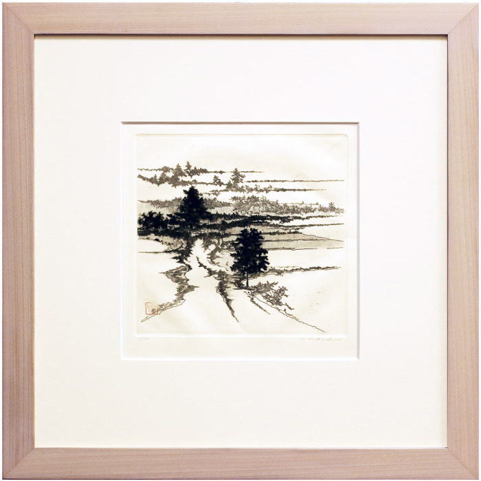 楽天市場】田渕俊夫 「 飛鳥川 」 オリジナル リトグラフ 版画