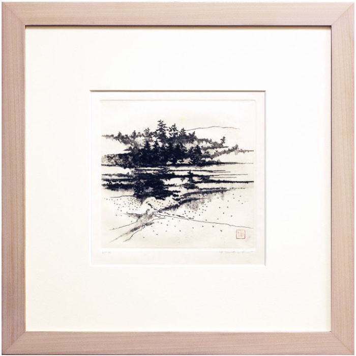 田渕俊夫、【流転】、希少画集・画版画、高級新品額・額装付、状態美麗 田渕俊夫、【流転】、希少画集・画版画、高級新品額・額装付