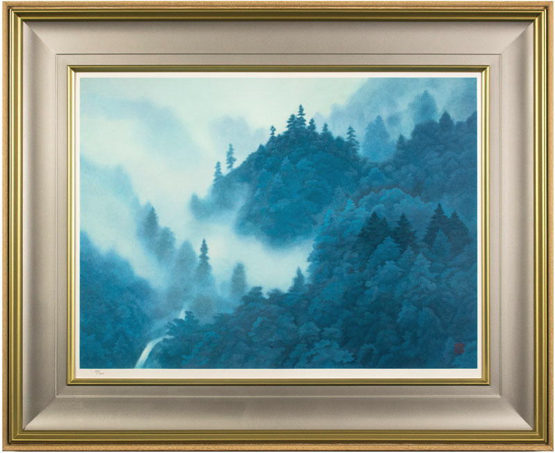 平山郁夫 「薫風 長谷寺」 複製画 楽天市場】平山郁夫 複製画 「薫風 長谷寺」プリント 絵画 美術