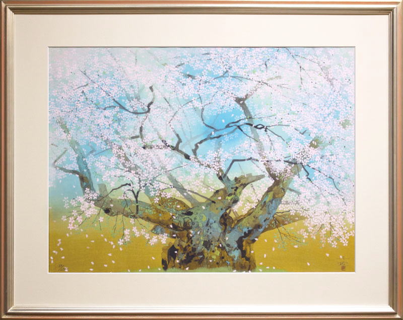 楽天市場】中島千波 「 秋明菊 」 花の瞬間(とき)より オリジナル 木