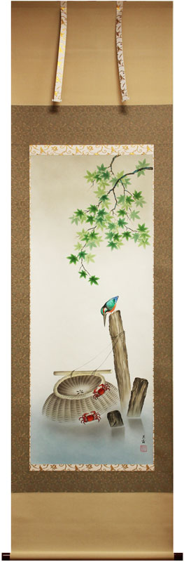 楽天市場】長谷川石根『水墨山水』掛軸（尺五立） : 内田画廊