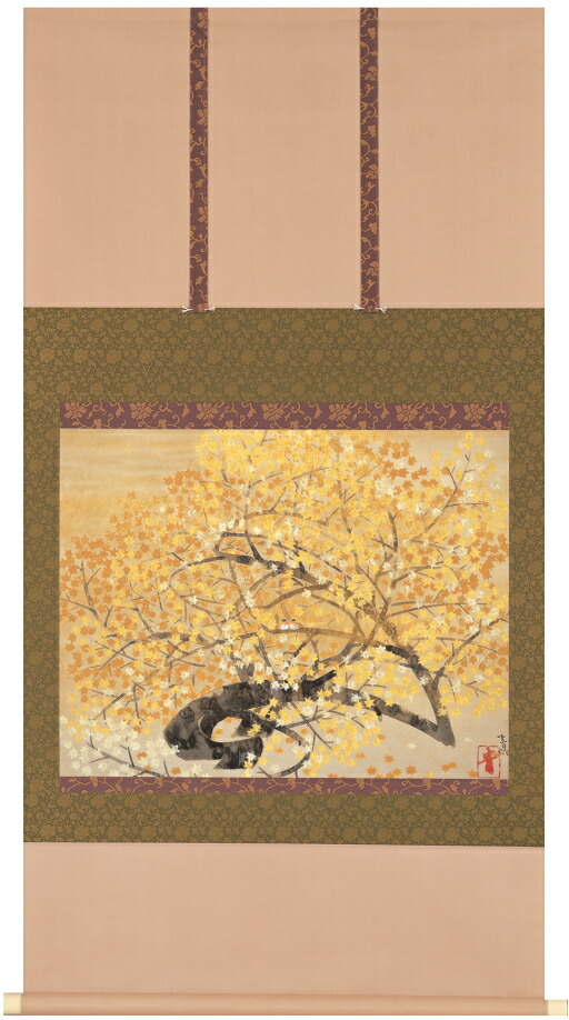 楽天市場】前田青邨 「 みやまの四季 」特別版 彩美版 シルク