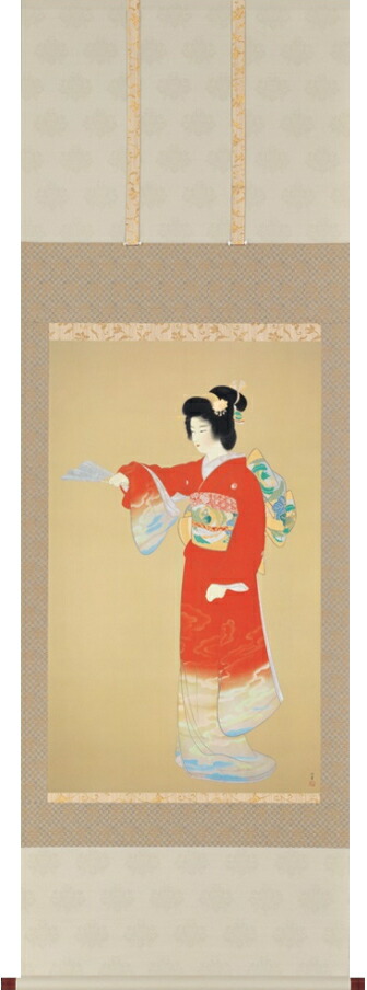 楽天市場】上村松園 「 序の舞 」 シルクスクリーン 版画 : 内田画廊