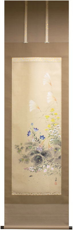 楽天市場】小林五浪 「 あじさい 」 掛軸 小巾立 【中古】 : 内田画廊