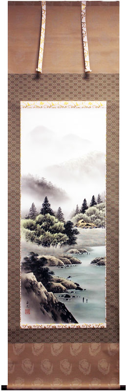 楽天市場】佐藤純吉『六瓢息災』掛軸（尺巾立） : 内田画廊