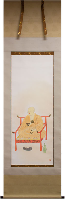 楽天市場】山田邦人 「 高砂 」 掛軸 ( 尺五立 ) : 内田画廊