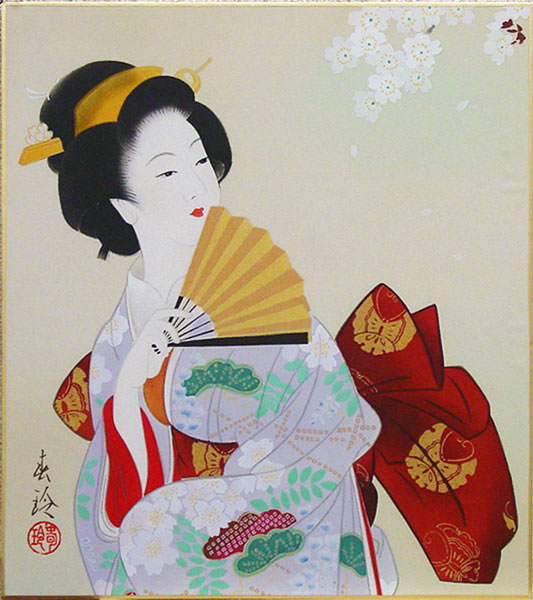 楽天市場】春田心斎 「ノルマンディー小景」 水彩 : 小野画廊