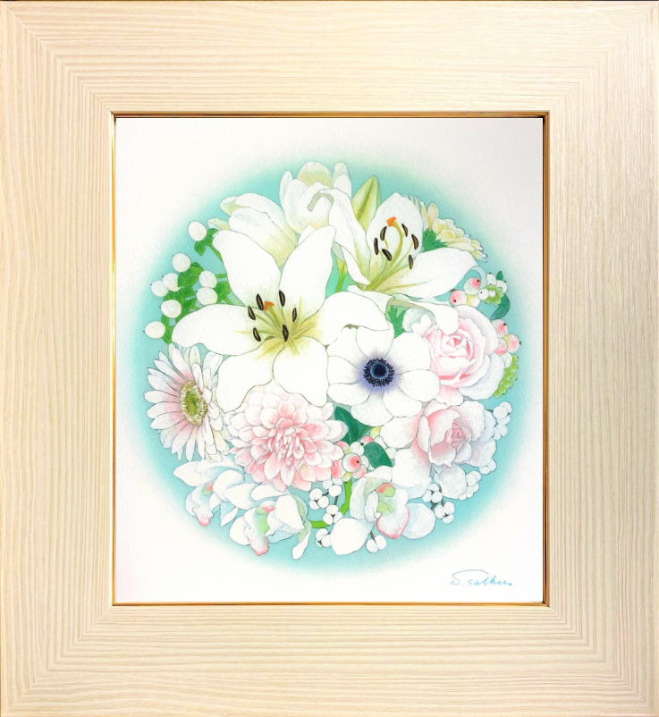 楽天市場】白木彩加 開運 風水 花シリーズ 「 黄色い花」( 金運