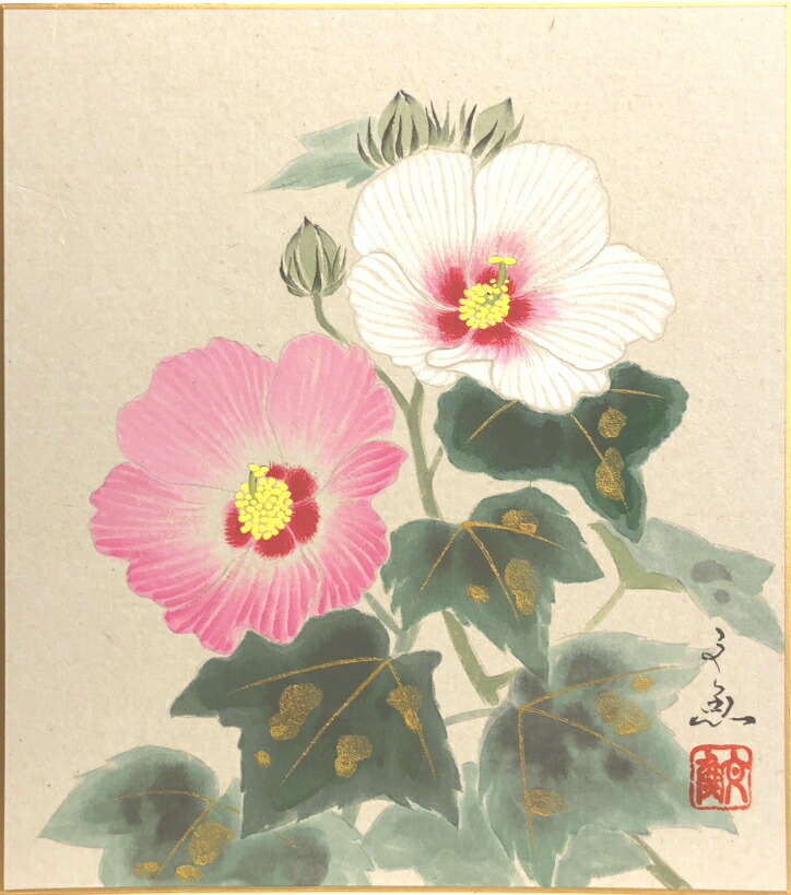 美品 掛け軸 松村朱夏作 朝顔図 共箱 花鳥 美術年鑑掲載 あさがお 楽天市場】松村朱夏の通販