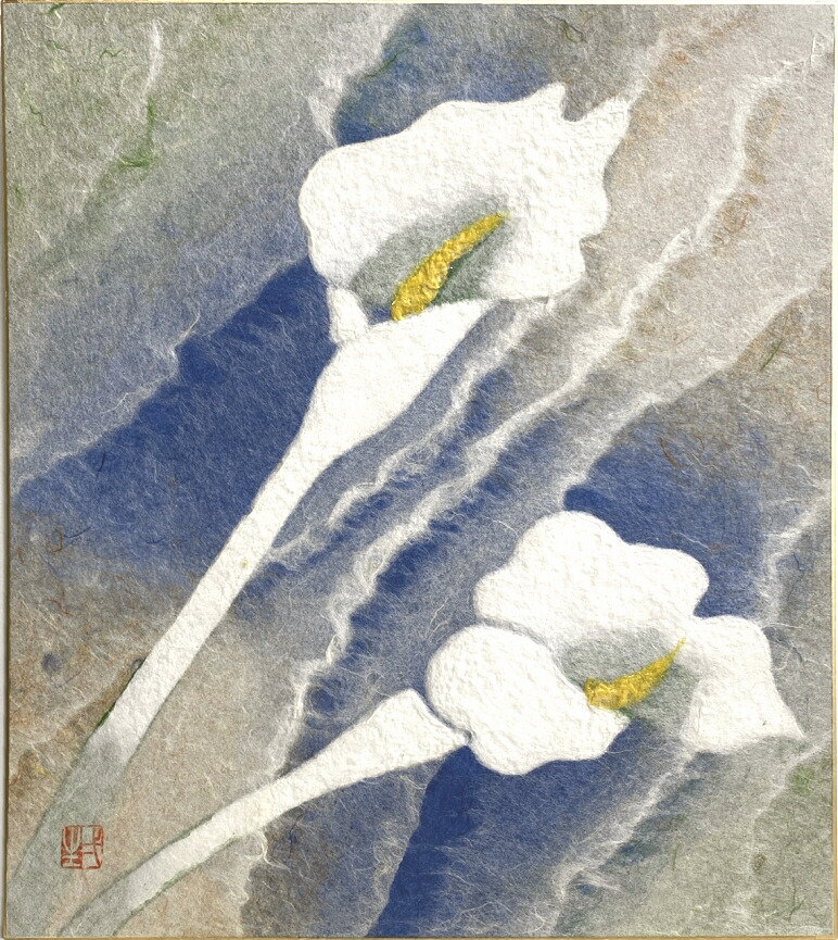 山内一生干支「丑」小原和紙工芸額縁入り|ホビー 山内一生干支「丑」小原和紙工芸額縁入り|ホビー