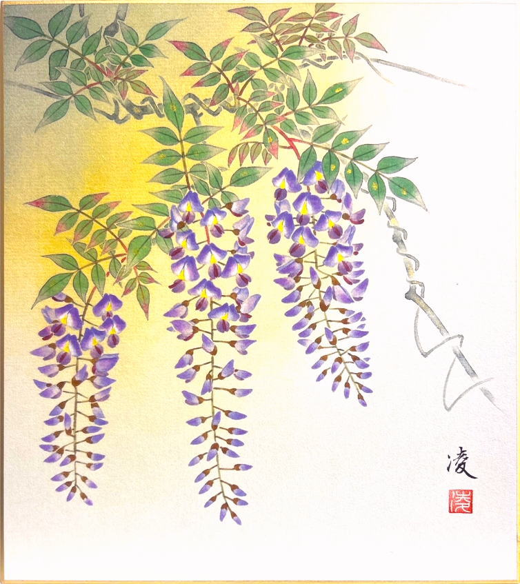 楽天市場】小西春玲『小雪美人』色紙絵 : 内田画廊