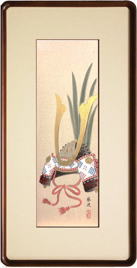 楽天市場】大野龍渓 「 羽衣 」 色紙絵 : 内田画廊