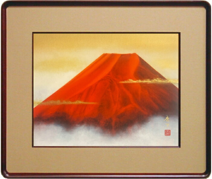 楽天市場】谷崎 勉『富士』日本画 F10（10号） : 内田画廊