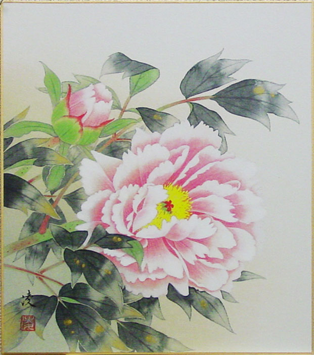 楽天市場】小西春玲『春宵美人』色紙絵 : 内田画廊