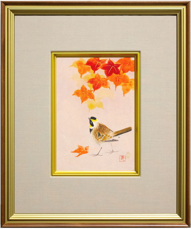 【真作】絵画　箱崎正秋　日本画10号　映　共シール　箱・黄袋入　T48 2025年最新】箱崎正秋の人気アイテム - メルカリ