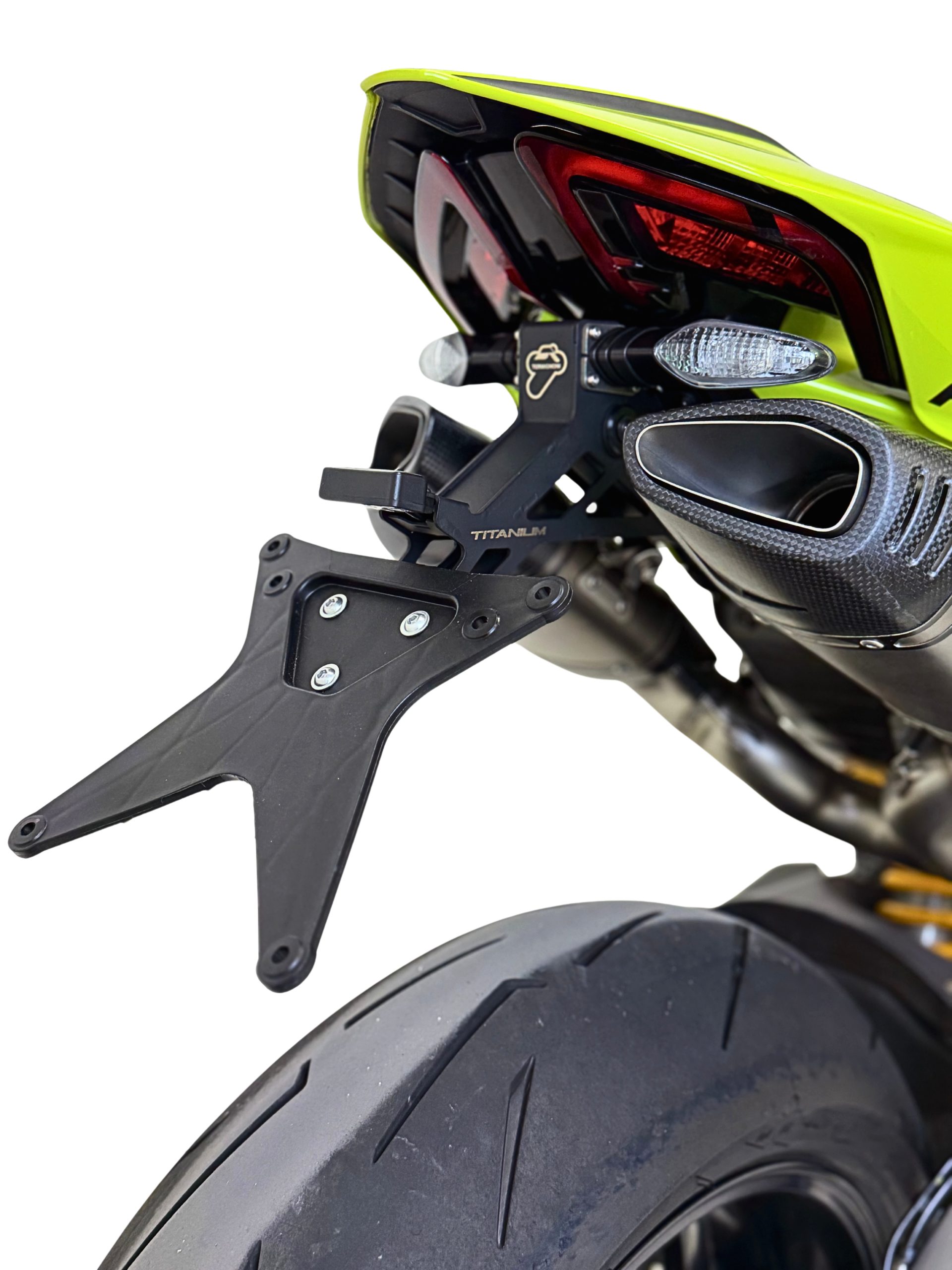 TERMIGNONI:テルミニョーニ:DUCATI パニガーレV4_SFV4_チタンナンバープレートホルダー D23109490N