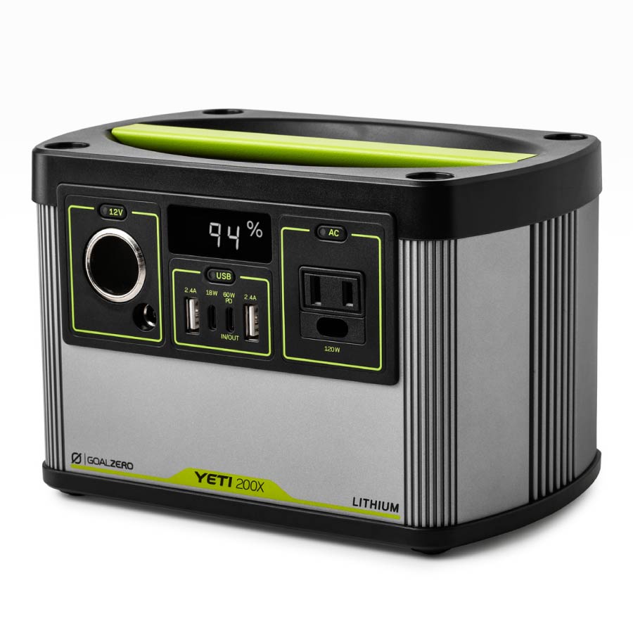 楽天市場】GOAL ZERO YETI 400 SOLAR GENERATOR 110V PORTABLE