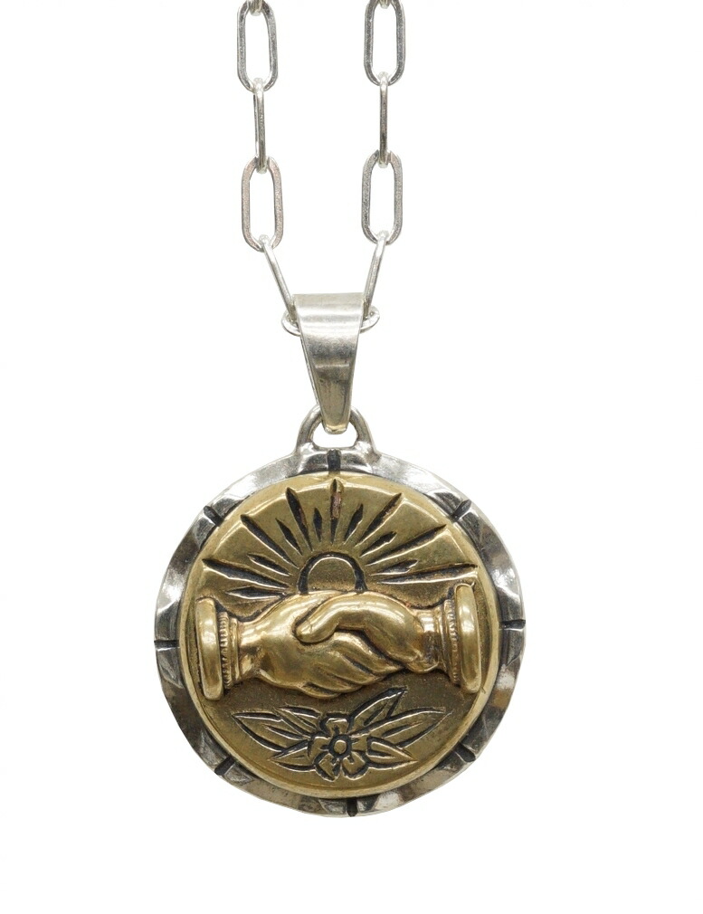 LHN Jewelry Amor ネックレス ブラス x ターコイズ 米国製 LHN Jewelry Amor ネックレス ブラス x ターコイズ 米国製 (LHN