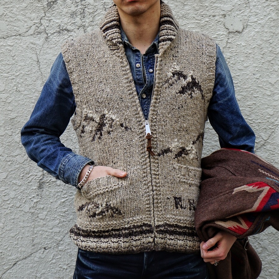 楽天市場 ダブルアールエル Rrl ハンドニット セーター ベスト 手編み メンズ Hand Knit Sweater Vest あす楽 Garyu