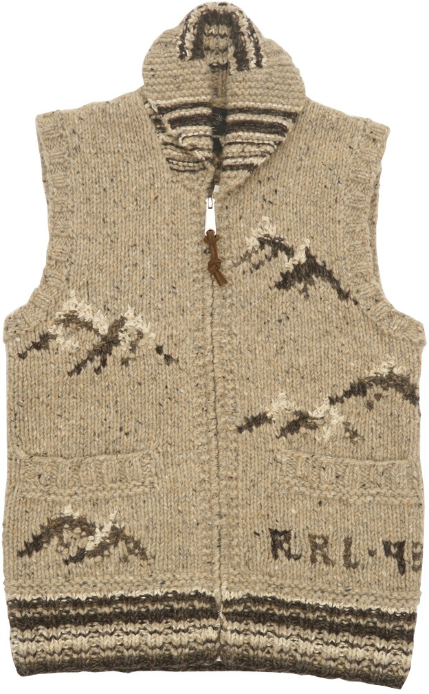 楽天市場 ダブルアールエル Rrl ハンドニット セーター ベスト 手編み メンズ Hand Knit Sweater Vest あす楽 Garyu