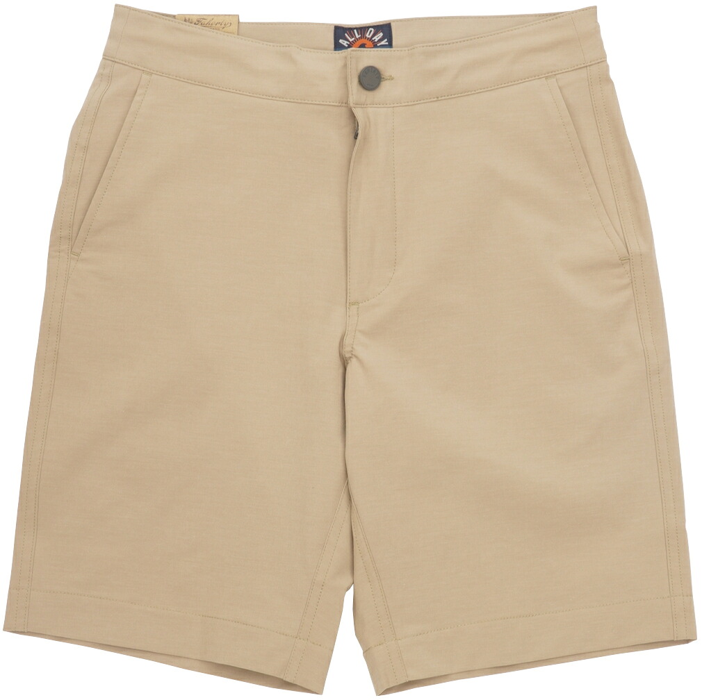 FAHERTY BRAND (ファリティ ブランド) All Day ショーツ リサイクル素材使用 カーキ メンズ Shorts Khaki ｜GARYU