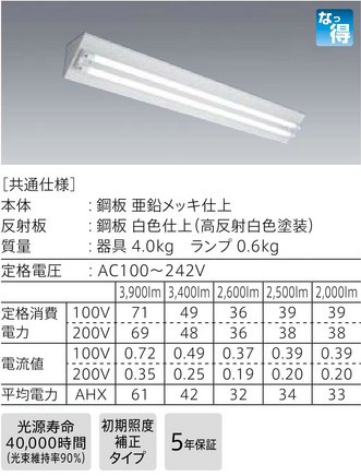 売れ筋ランキングも掲載中 直管ledランプ搭載ベースライト 三菱電機 El Lfv4342a Ldl40s N 22 34 N3x2本 直付形 昼白色5000k 送料 代引無料 コーナー灯 天井照明 Www Accellclinical Com