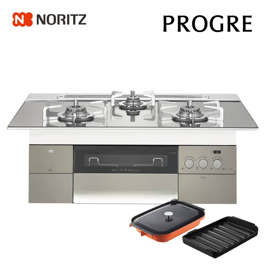 ノーリツ N3S18PWASKSTESC LPガス ビルトインコンロ 2023年式 未使用