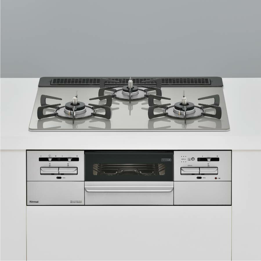 楽天市場】リンナイ ビルトインコンロ RS31M5T1RVW 60cm幅ガラス