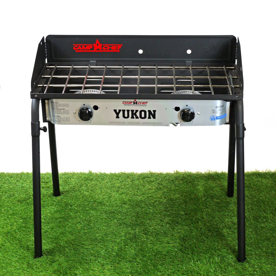 CampChef  2バーナーBBQグリル YUKON YK60LW(J) [国内正規品][屋外専用/LPガス専用]キャンプシェフ ガスグリル バーベキュー