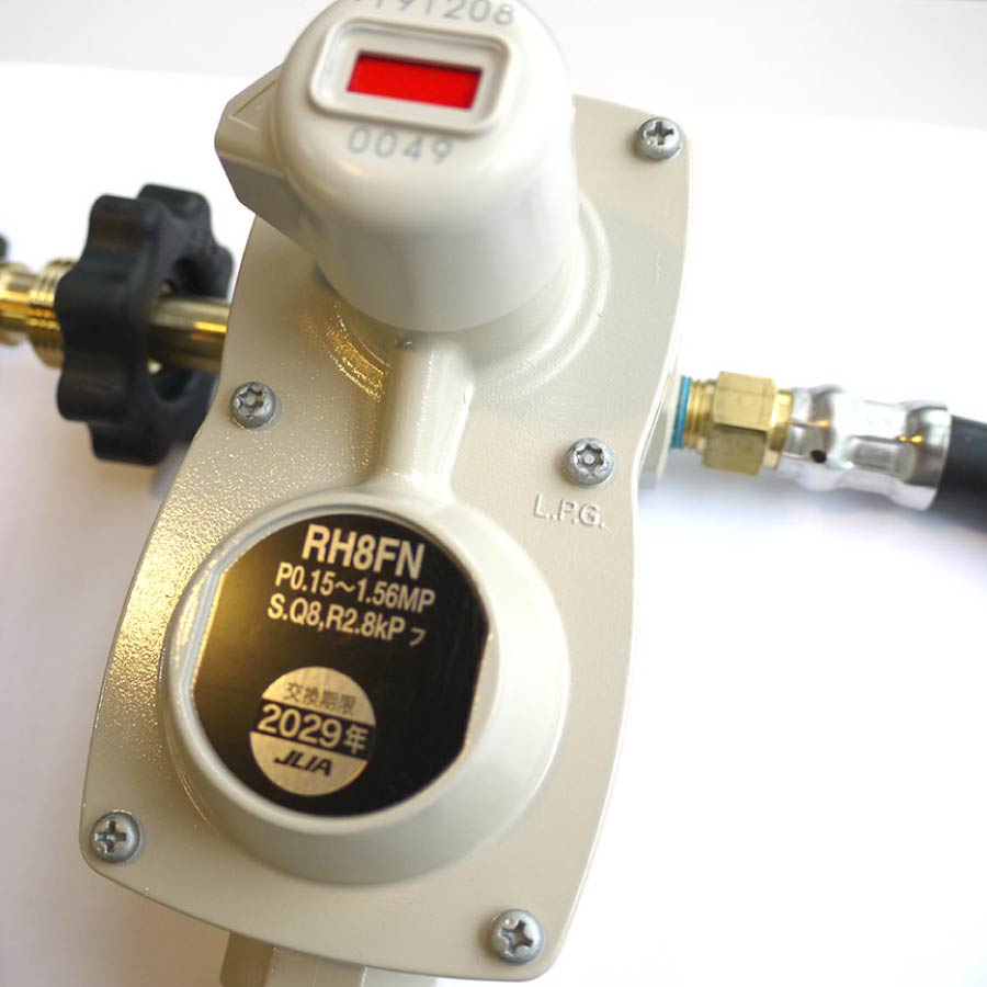 楽天市場 富士工器 Lpガス用自動切替式調整器 Rh8fn H ガス器具ネット
