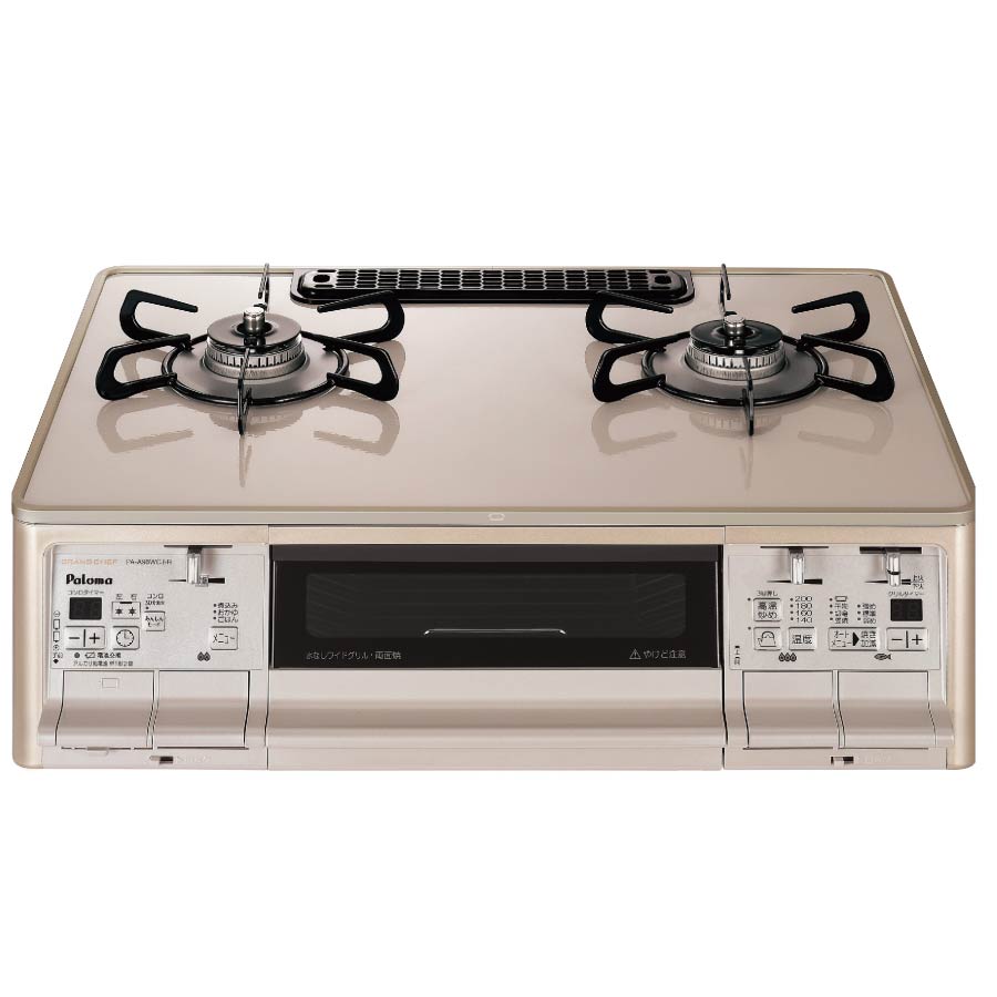 楽天市場】パロマ ガステーブル everychef PA-370WHA(-R/-L) プラチナ