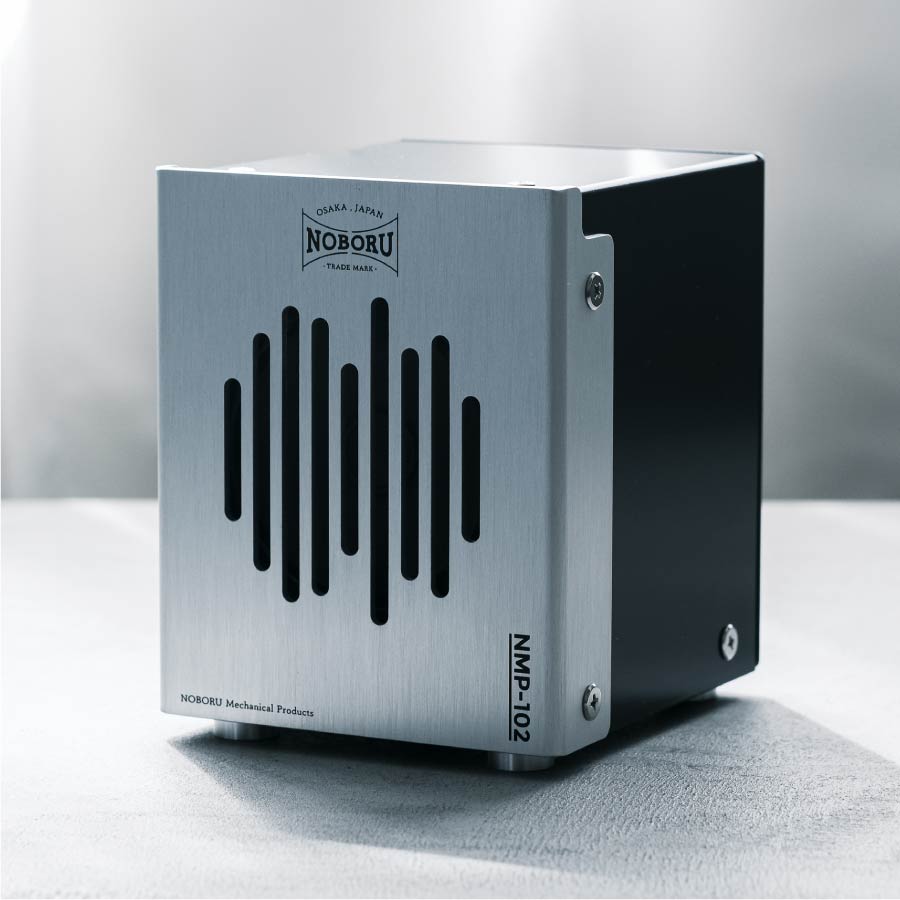 楽天市場】ノボル電機製作所 金属製ボックス型スピーカー(黒) NMP-102B