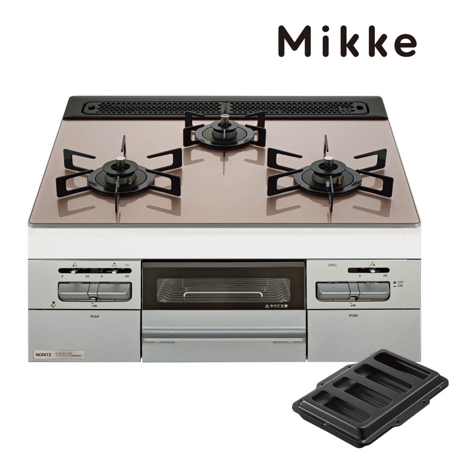 楽天市場】ノーリツ ビルトインコンロ N3WV6RWAP2SIC Mikke ミッケ