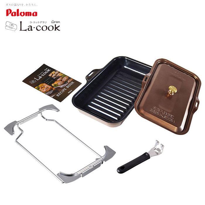 パロマ　ラクックグラン　炊飯鍋　送料込 楽天市場】パロマ ラクックグラン ガス炊飯鍋5合 セット PGDL-50