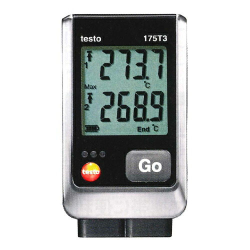 2チャンネル温度ロガー testo 175T3 testo 175T3 本体 テストー|工事資材通販 ガテンショップ