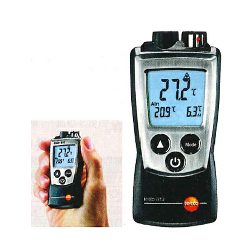 レーザー付赤外線放射温度計　testo　810　-30~+300℃　テストー