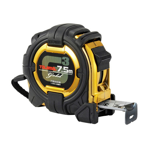 G3ゴールドシリーズ　G3GL25-75SBL　25mm幅7.5m／尺目盛相当　TJMデザイン