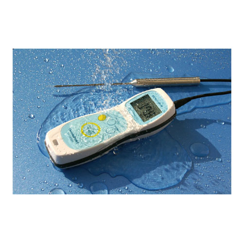 防水ハンディ温度計 サニタリーサーモ TP-100MR センサ:TSP-100付属